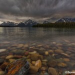 4410 Storm Clouds Over Coulter Bay, Grand Teton NP, WY