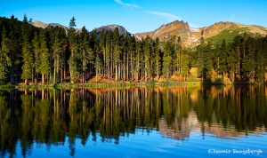 1017 Reflections, Sprague Lake Rocky Mountain National Park, CO
