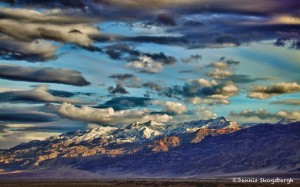 1018 Snow-topped Mountains, Death Valley National Park