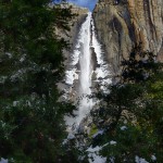 1070 Winter, Upper Yosemit Falls