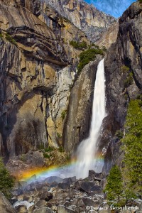 1071 Winter, Lower Yosemite Falls