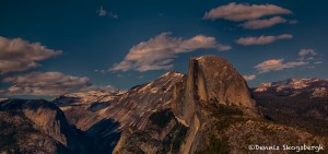 1819 Sunset, Glacier Point, Half Dome