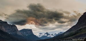 2161 Storm Clouds at Sunset