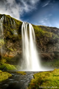 2844 Seljalandsfoss, Iceland, waterfall