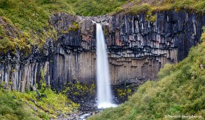 2848 Svartifoss, Iceland, waterfall