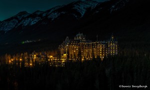 2924 Pre-dawn, Fairmont Banff Springs Hotel