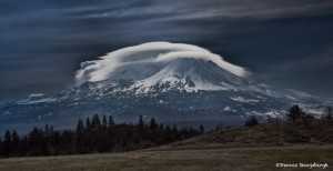 3240 Lenticular Clouds. Mt. Shasta, CA