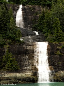 3573 Waterfall Along Endicott Arm, Alaska