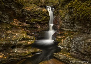 3785 Adam's Falls, October, Ricketts Glen State Park, PA