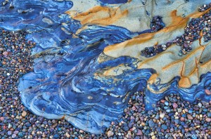 4117 Abstract Rock Pattern, Weston Beach, Point Lobos State Reserve, Big Sur, CA