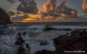 4321 Sunrise, Red Sand Beach (Kaihalulu Beach), Maui, Hawaii