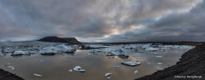4507 Sunrise, Fjallsárlón Glacier Lagoon, Iceland