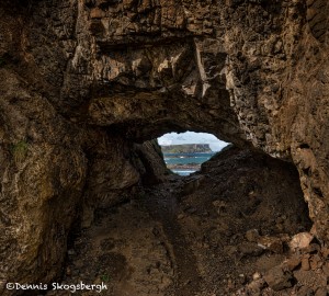 4664 Rock Arch at Templastragh Coast, Co. Antrim, Northern Ireland