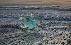 5093 Jökulsárlón Iceberg Beach, Iceland