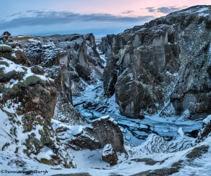 5121 Sunset, Fjaðrárgljúfur Canyon, Iceland