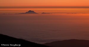 5518 Sunrise Above Fog, Blue Mountain, Olympic National Park, WA