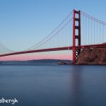 5580 Sunset, Golden Gate Bridge from Presidio Yacht Club, San Francisco California