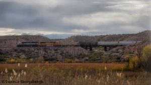 5748 Train, Trestle, Bosque del Apache NWR, New Mexico