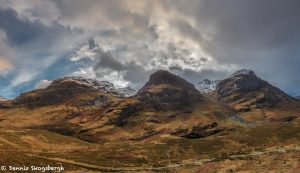 6990 Panorama 3-Sisters, Bidean nam Bian, Glencoe, Scotland