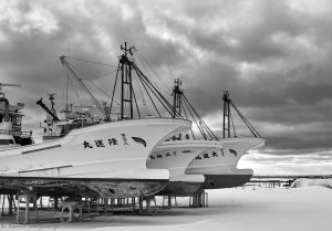 7046 Winter Boat Storage, Wakkanai, Hokkaido, Japan