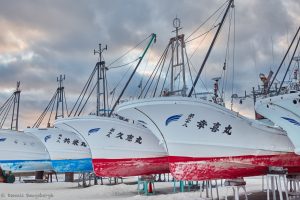 7047 Winter Boat Storage, Wakkanai, Hokkaido, Japan