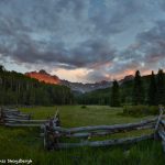 7270 Sunset, Mt. Sneffels Wilderness Area, Uncompahgre National Forest, Co