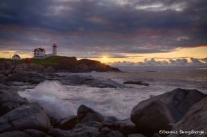 1681 Sunrise, Nubble Lighthouse, Cape Neddick