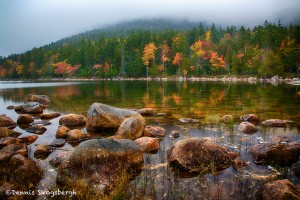 1683 Autumn Morning, Jordan Pond