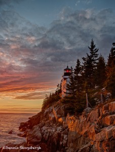 1687 Sunset, Bass Harbor Head Light