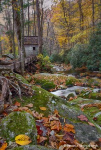 1727 Autumn, Roaring Forks (Alfred Reagan's) Tub Mill