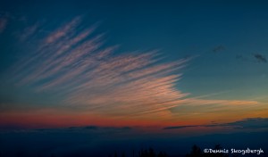 1732 Sunset Color, Clingman's Dome