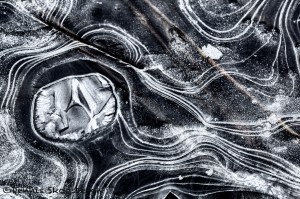 1806 Ice Pattern, January, Merced River