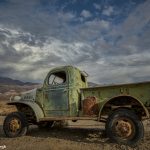 9176 Sunset, Abandoned Truck,(Charles Manson Family truck)