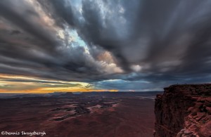 2969 Sunset, Clearing Storm, Dead Horse Point State Park, UT