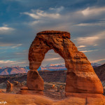 2971 Sunset, Delicate Arch, Arches National Park, UT