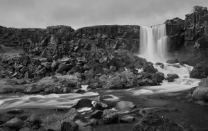 7145 Öxarárfoss Waterfall, Thingvellir National Park, Iceland