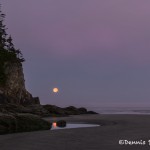 5166 Dawn, Setting Moon, Smuggler's Cove, Oregon