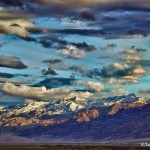1018 Snow-topped Mountains, Death Valley National Park