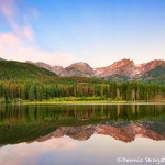 1066 Morning Reflections, Sprague Lake, Rocky Mountain National Park, CO