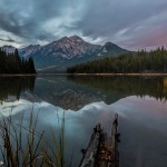 2937 Sunrise, Pyramid Mountain, Jasper National Park, Alberta, Canada