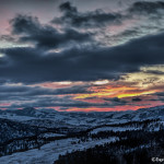 2992 Sunrise, Yellowstone National Park, February