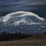3240 Lenticular Clouds. Mt. Shasta, CA