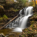3793 Shawanee Waterfall, October, Ricketts Glen State Park, PA