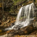 3800 B. Reynolds Waterfall, October, Ricketts Glen State Park, PA