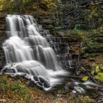 3801 Erie Waterfall, October, Ricketts Glen State Park, PA