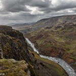 4499 Þjórsadalur Valley Below Haifoss and Granni Waterfalls, Iceland