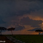 4953 Showers at Sunset, North East Serengeti, Tanzania