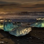 5120 Sunrise, Jökulsárlón Iceberg Beach, Iceland