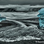 5126 Dusk, Jökulsárlón Iceberg Beach, Iceland