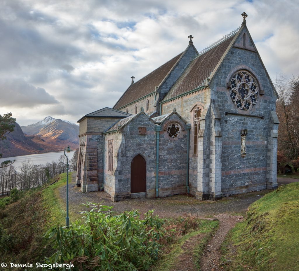 6979 Glenfinnan Church of St Mary and St Finnan, Loch Shiel, Scotland ...